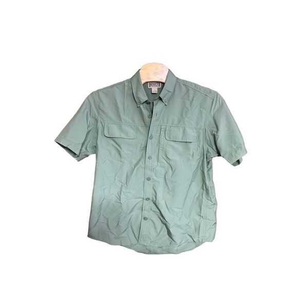 Duluth Trading Company Large (L) Fishing Vented Shirt Mossy Sage Green Color - Picture 1 of 3
